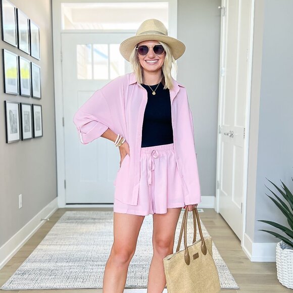 Pink 2 Piece Matching Set - Picture 1 of 1